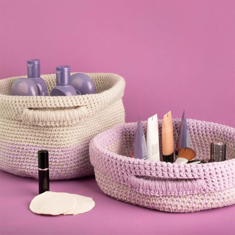 Häkelanleitung „Yarn and Colors New Basic Basket – Gentle“