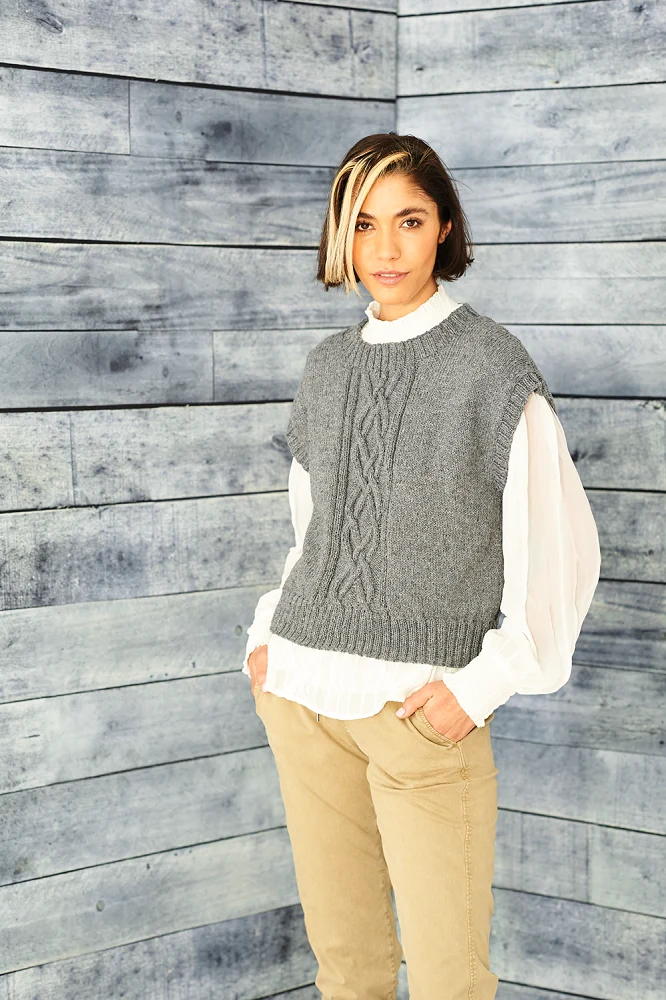 Strickanleitung Stylecraft ReCreate DK Nr. 9857 Tank-Tops (digital)