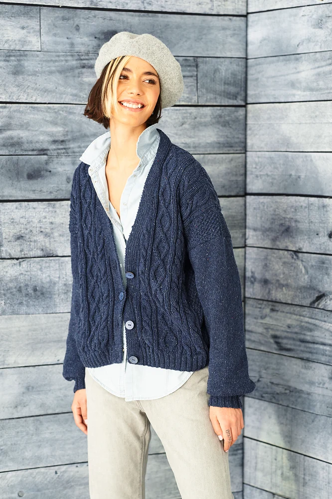 Strickanleitung Stylecraft ReCreate DK Nr. 9856 Jacken
