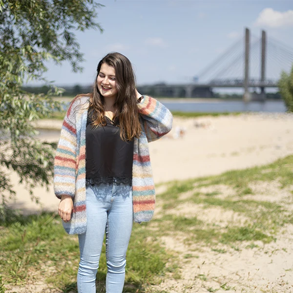 Strickanleitung „Ingenua Moda“-Jacke (digital)