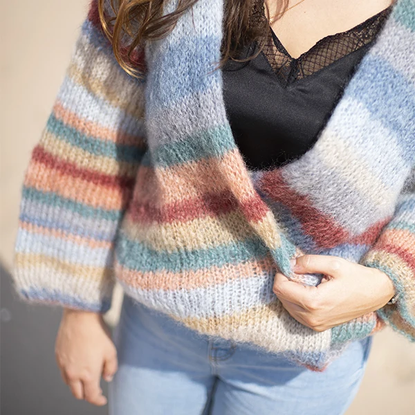 Strickanleitung „Ingenua Moda“-Jacke (digital)