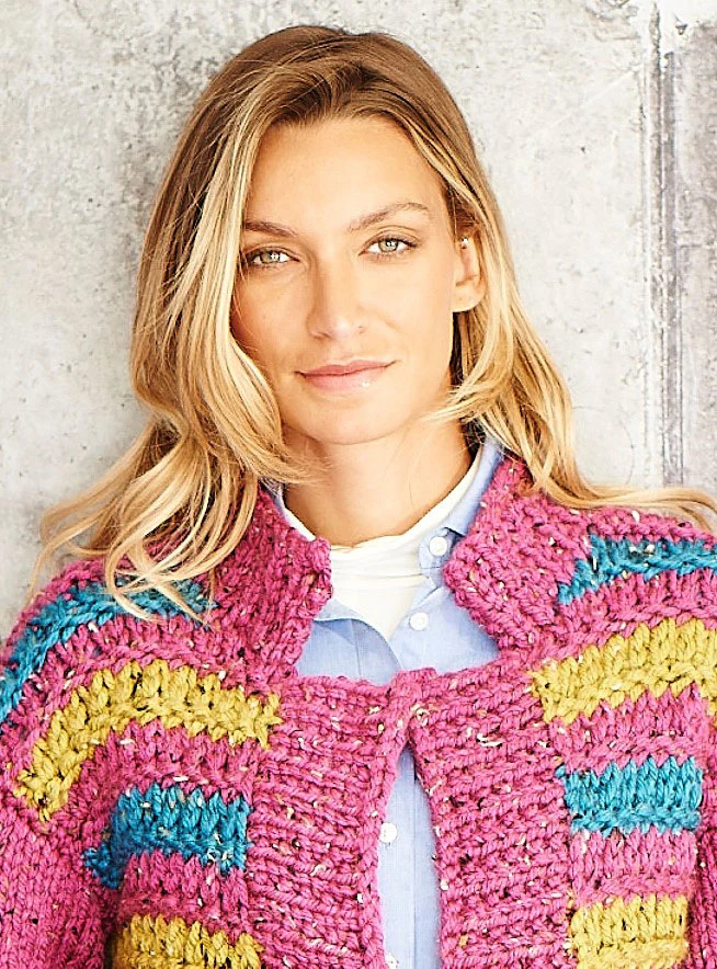 Strickanleitung Stylecraft Special XL Tweed Super Chunky Nr. 9809 Pullover und Jacke
