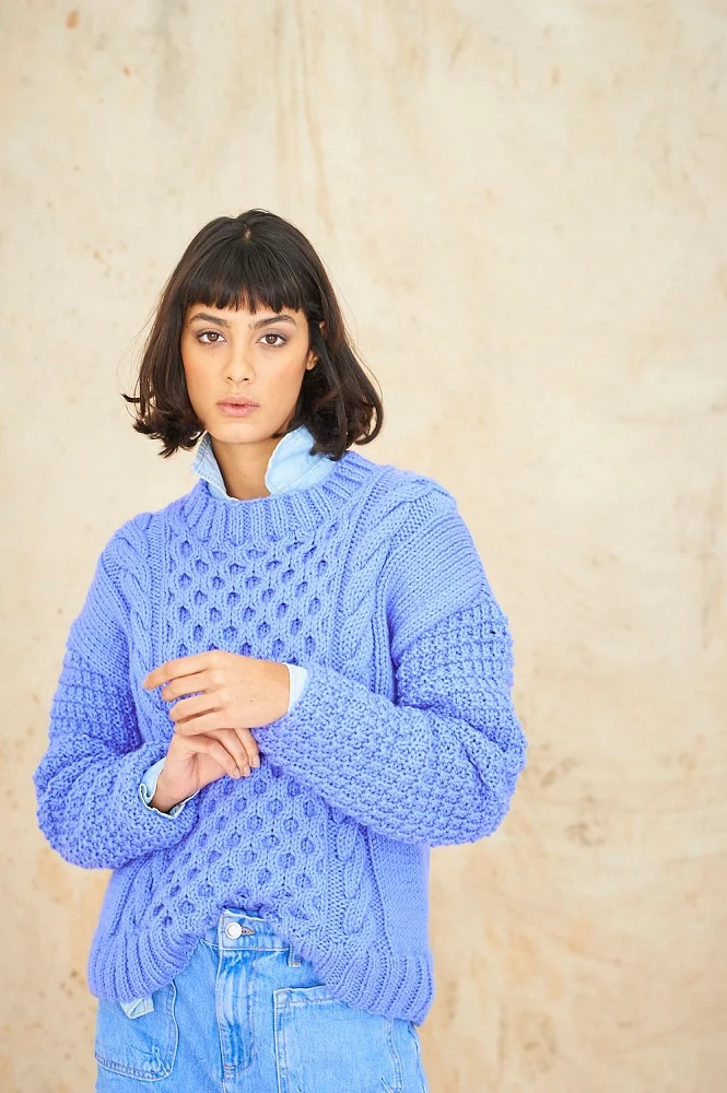Strickanleitung Stylecraft Special Chunky Nr. 9773 Pullover
