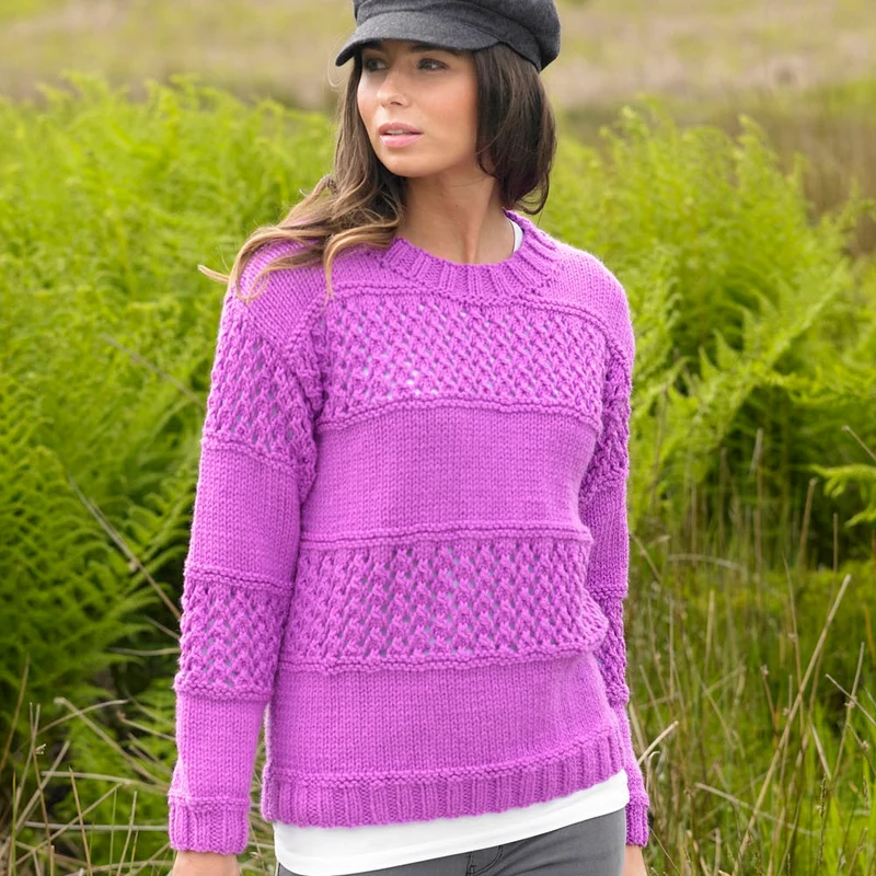Strickanleitung Stylecraft Special Chunky Nr. 9078 Pullover