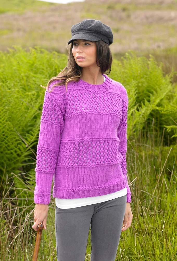 Strickanleitung Stylecraft Special Chunky Nr. 9078 Pullover