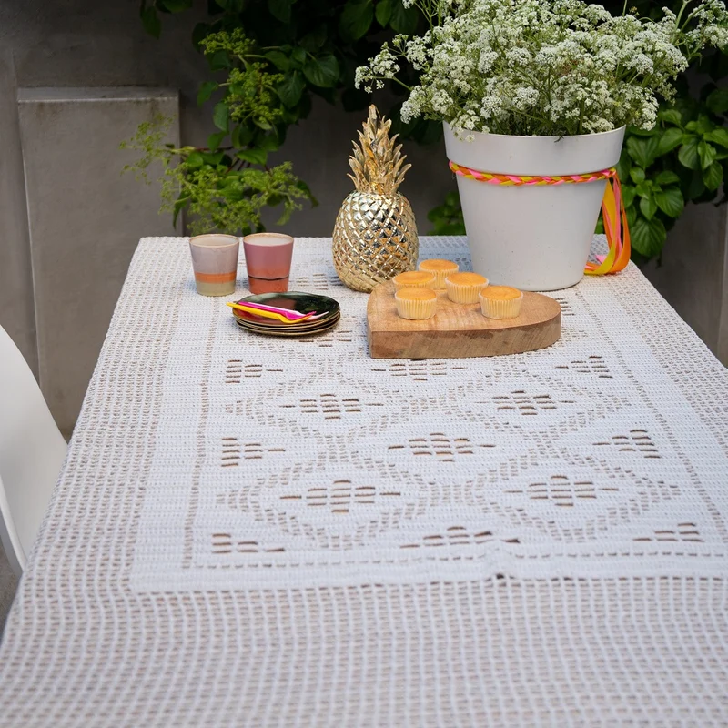 Traum-Tischdecke 5.0 – Häkelpaket