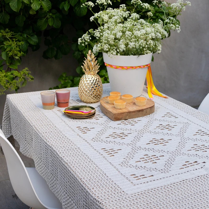 Traum-Tischdecke 5.0 – Häkelpaket