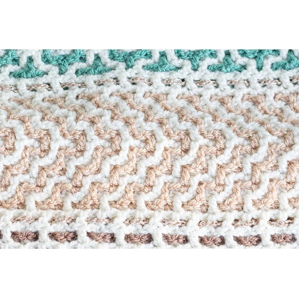 2 „Cosy“ Decken-Häkelpaket