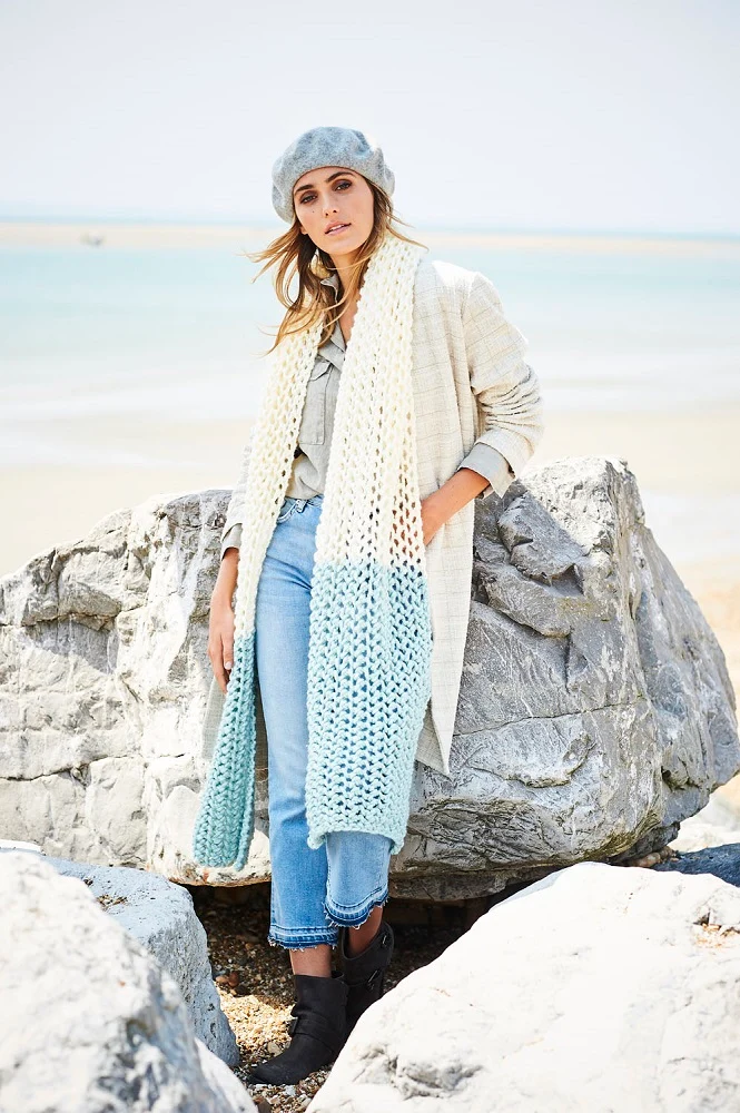 Strickanleitung Stylecraft Special XL Super Chunky Nr. 9589 Schals und Umschlagtücher (digital)