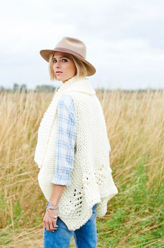 Strickanleitung Stylecraft Special XL Super Chunky Nr. 9224 Strickjacke