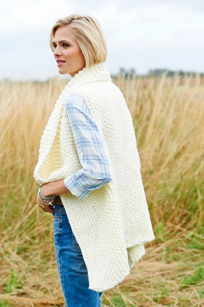 Strickanleitung Stylecraft Special XL Super Chunky Nr. 9224 Strickjacke
