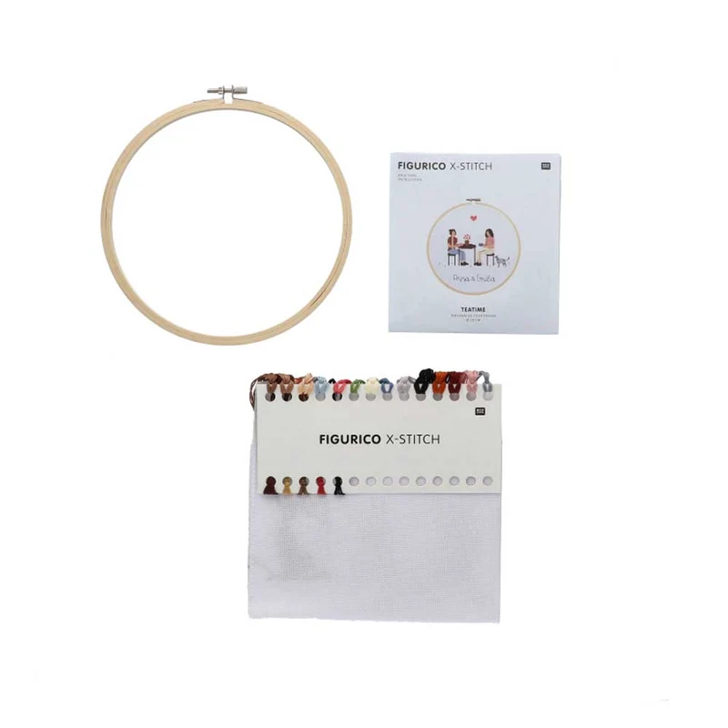 Rico Figurico Teatime Stickpaket