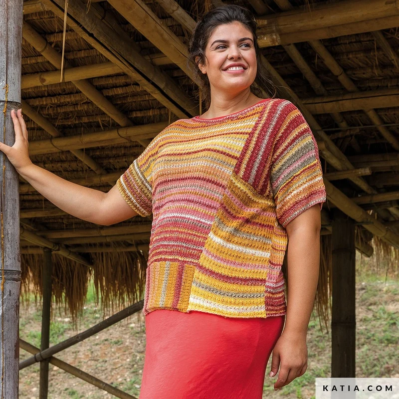 Strickanleitung „Paraiso“ – Damenpullover