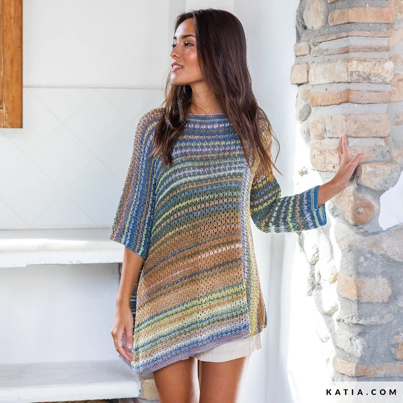 Strickanleitung „Paraiso“ – Damen-Tunika