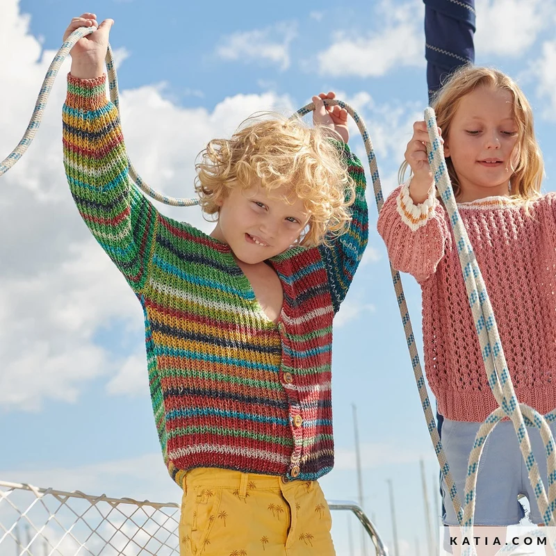 Strickanleitung „Paraiso“ – Kinderjacke