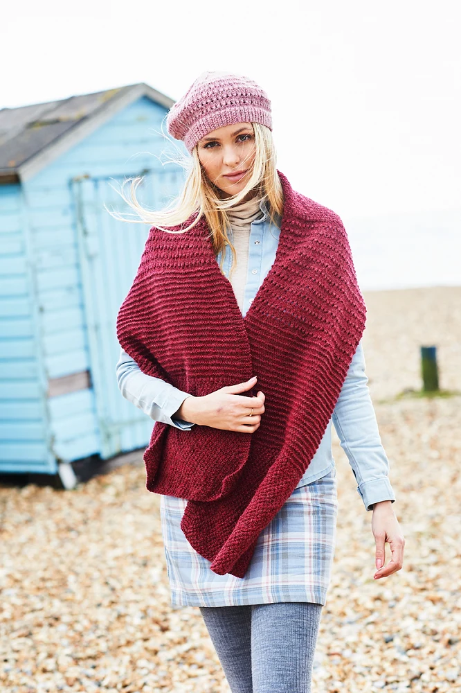 Strickanleitung Stylecraft Highland Heathers DK Nr. 9862 – Schals und Mützen