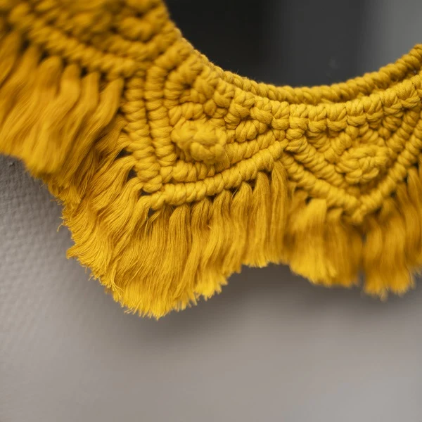 Makramee-Anleitungen: Mandala-Wandbehang