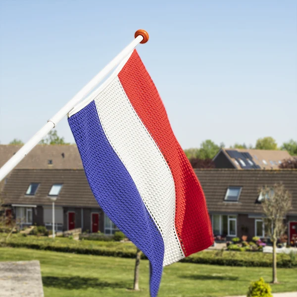 BudgetYarn Häkelpaket „Niederländische Flagge“