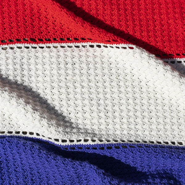 BudgetYarn Häkelpaket „Niederländische Flagge“