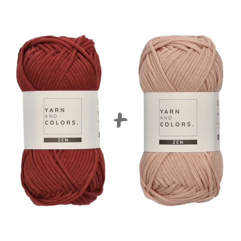 Yarn and Colors Boho-Bodenkissen-Häkelpaket