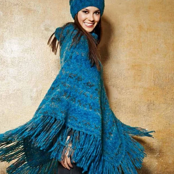 Strickanleitung für den Poncho „Nordico“ (digital)