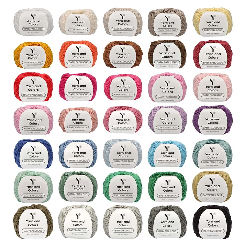 Yarn and Colors Baby Fabulous – Paket mit allen Farben