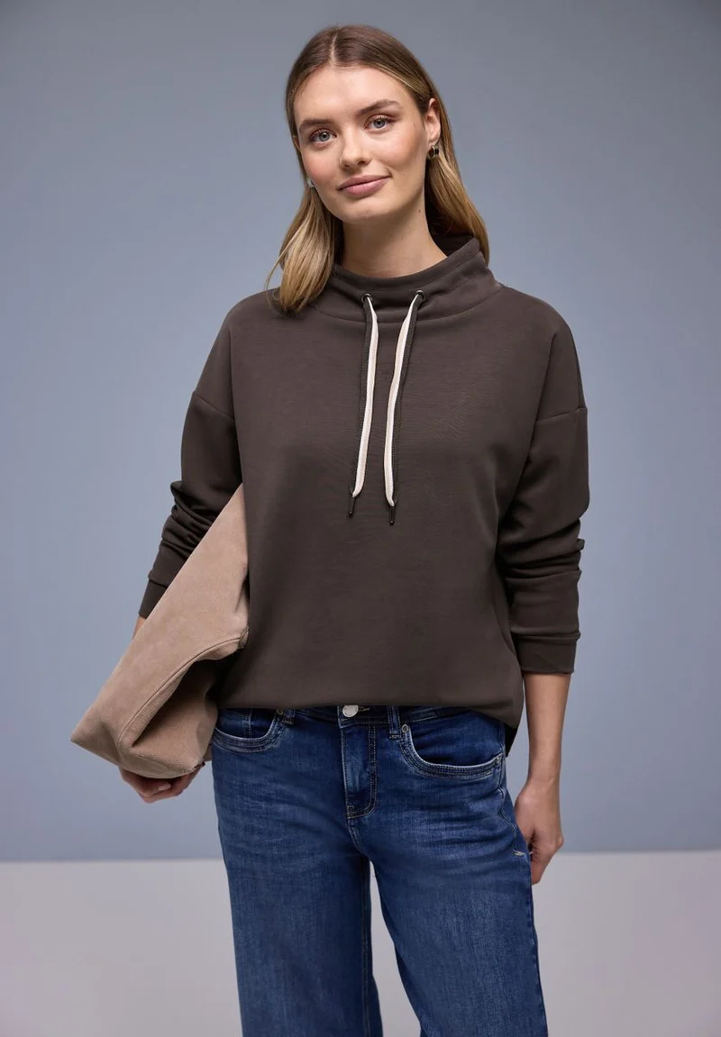 Shirt in Unifarbe