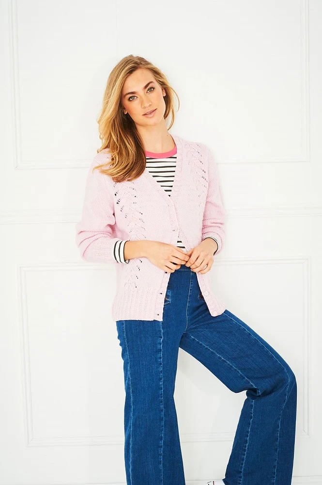 Strickanleitung Stylecraft Special DK Nr. 9643: Jacke und Pullover