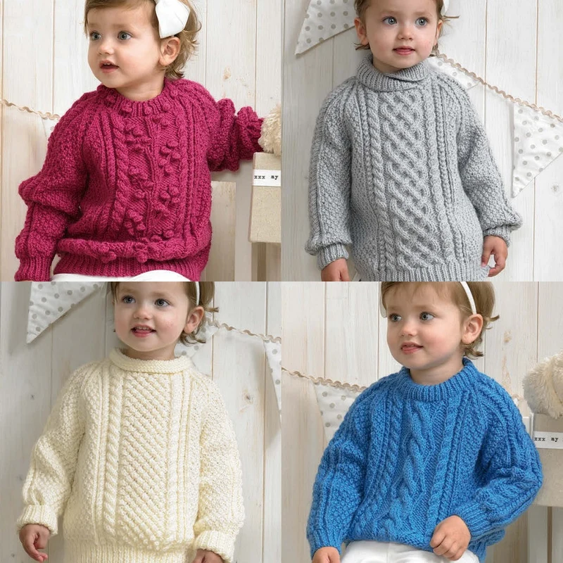 Strickanleitung Stylecraft Special Aran Nr. 4175 Kinderpullover (digital)