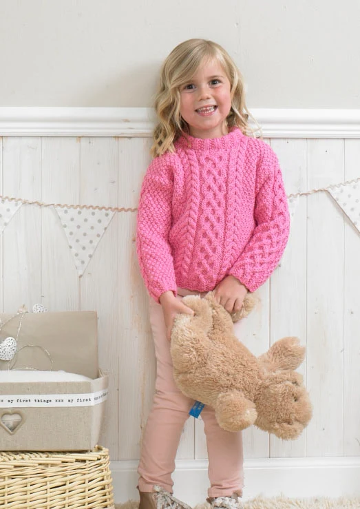 Strickanleitung Stylecraft Special Aran Nr. 4175 Kinderpullover (digital)