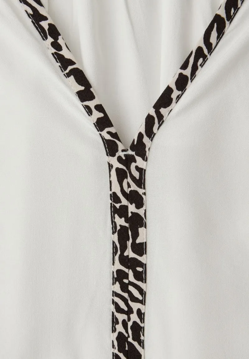 Tunika mit Tape-Details