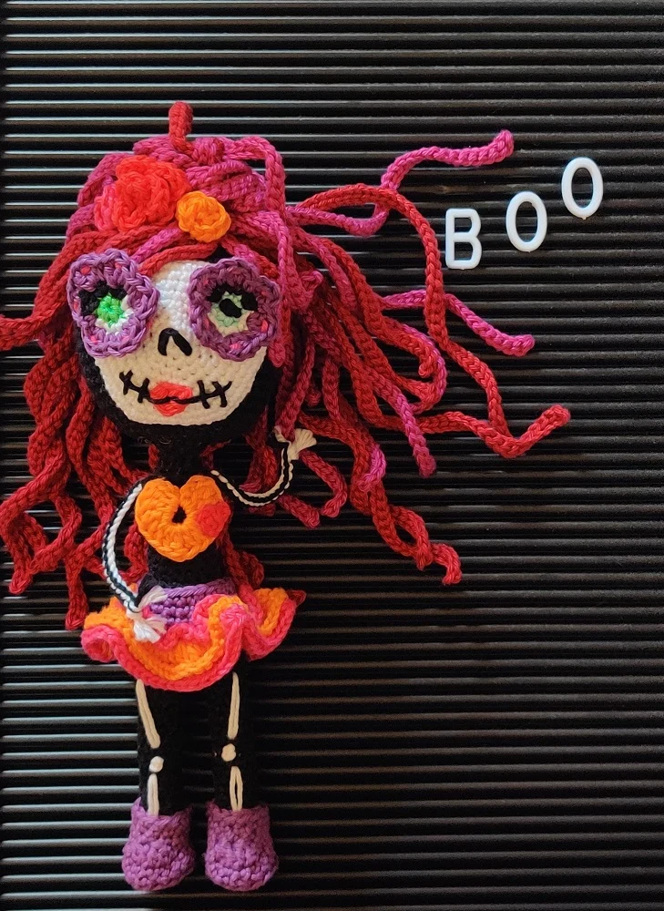 Häkelanleitung „Sugar Skully“