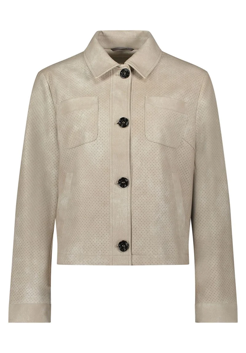 Kunstleder-Jacke