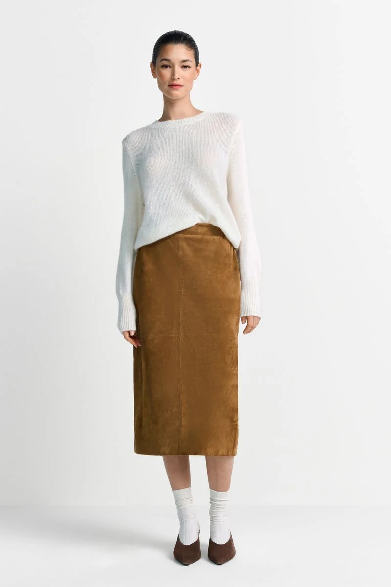 Crew-Neck Pullover Oversized