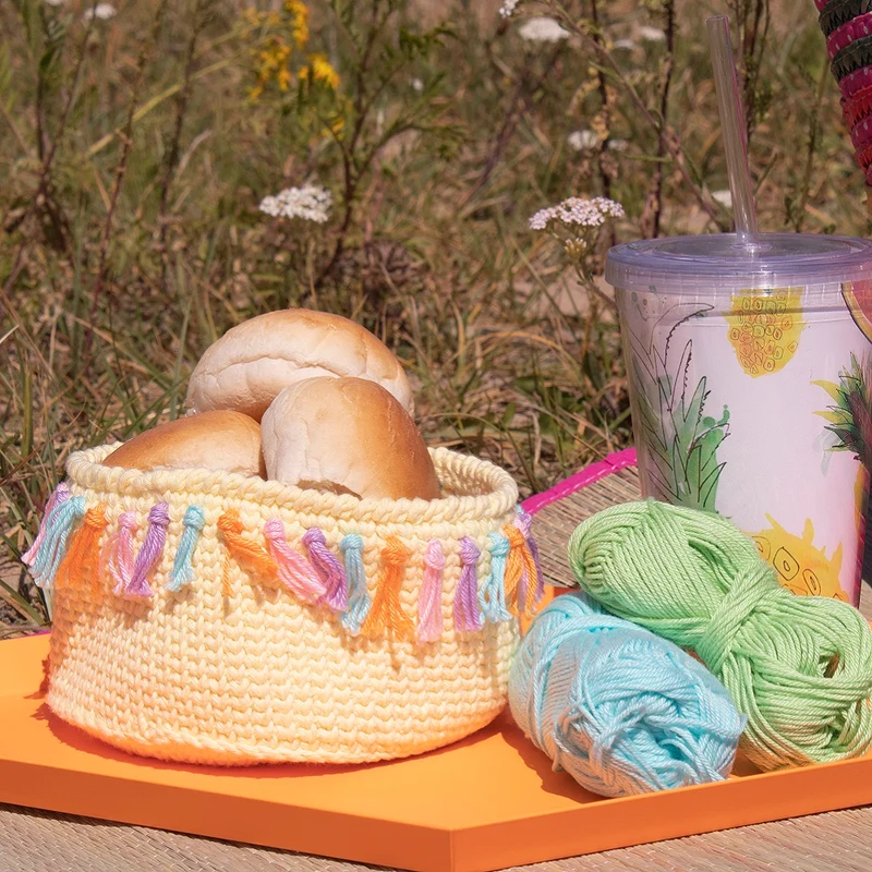 Häkelanleitung „Sommerkörbchen“