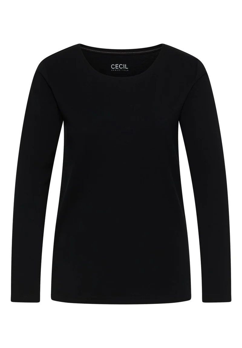 Basic Langarmshirt