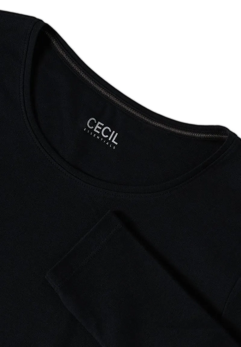 Basic Langarmshirt