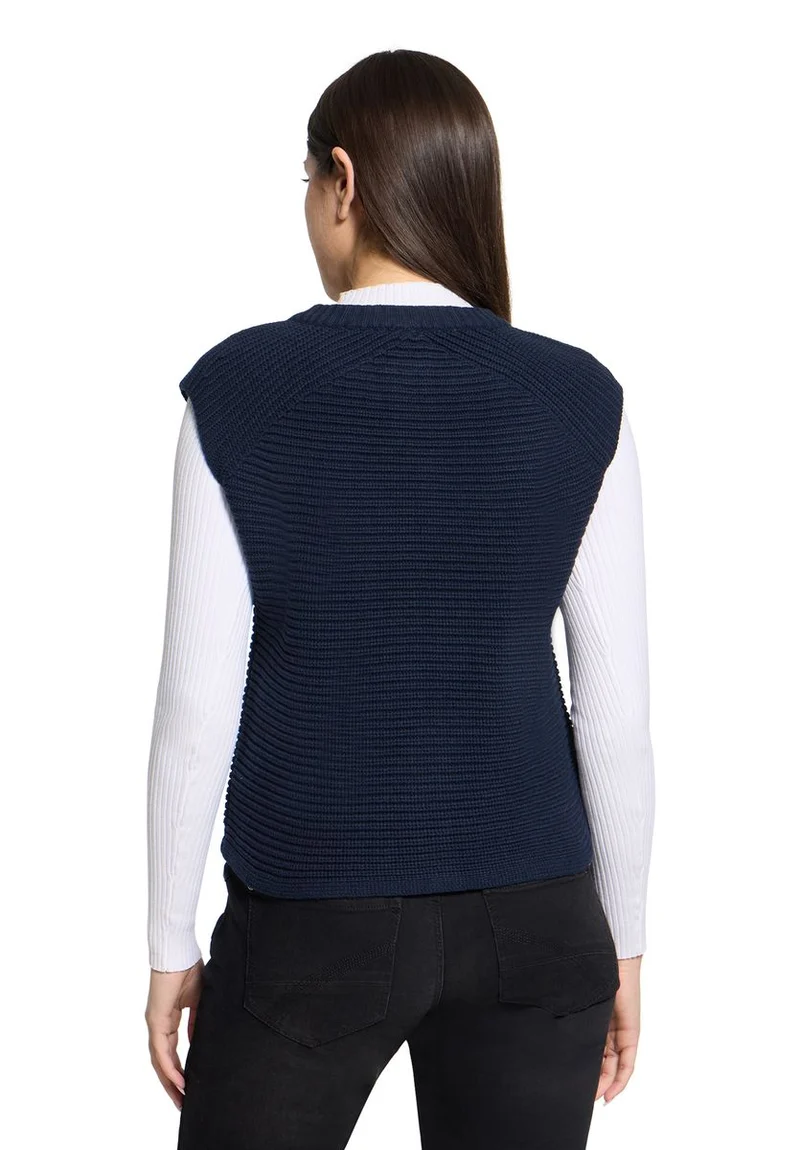 Grobstrickjacke