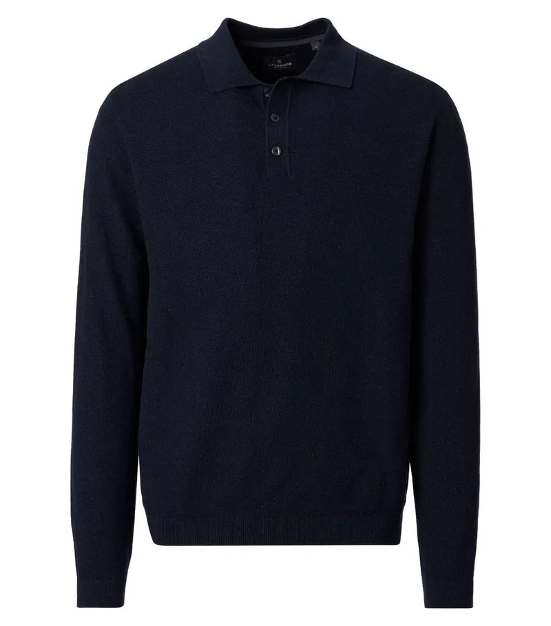 Polo-Shirt Langarm