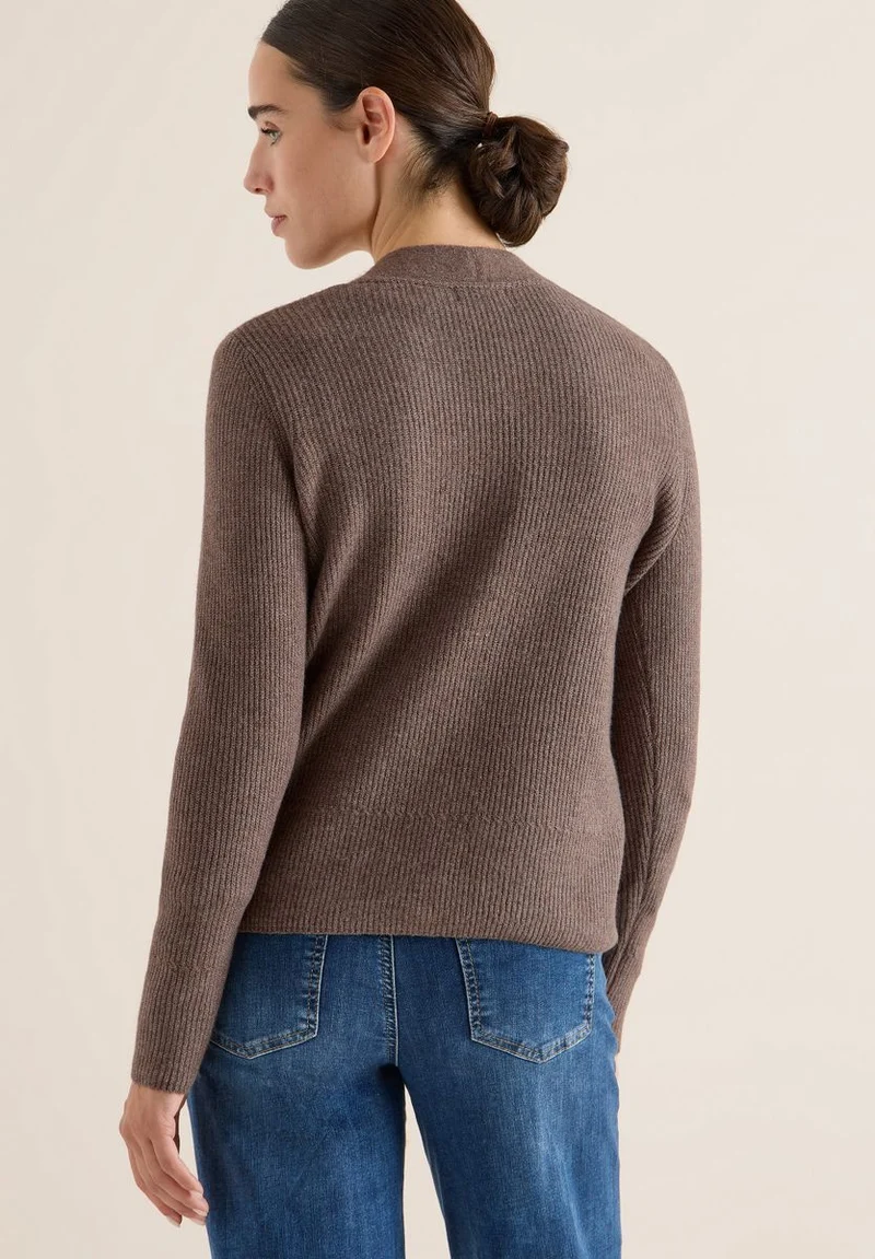 Cardigan mit Strukturdetail