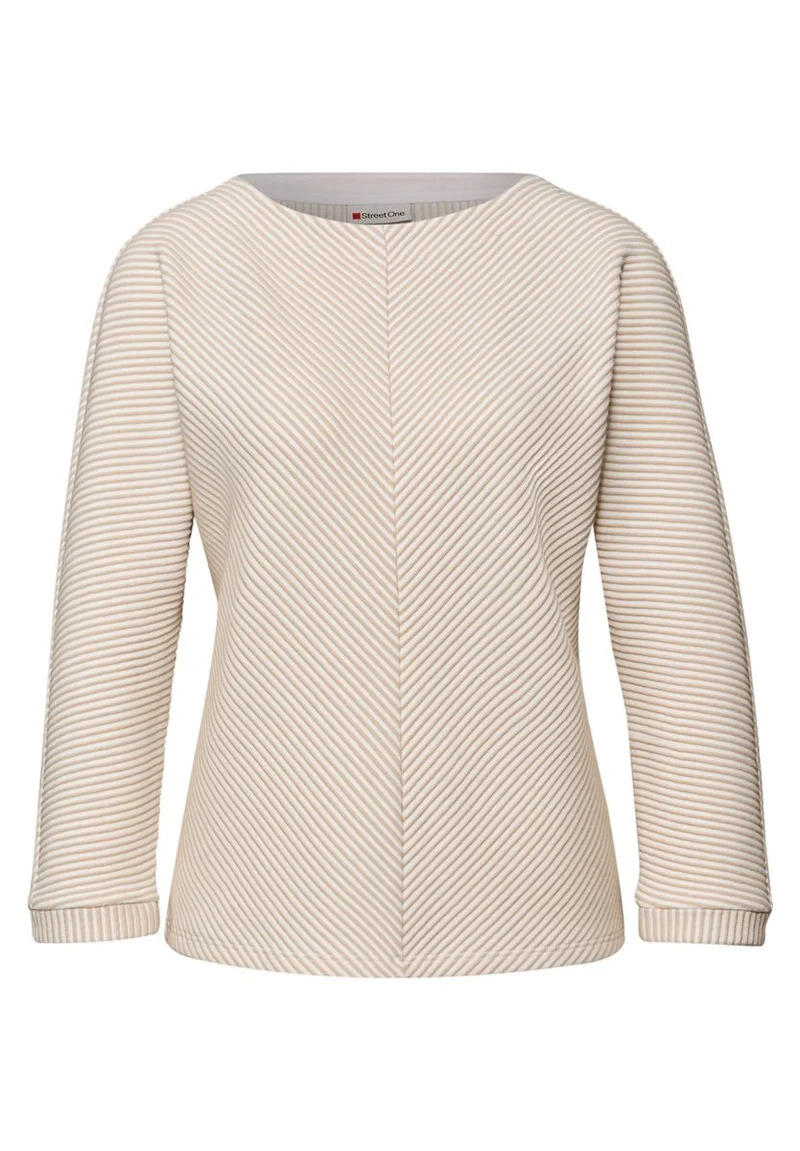 Two-Tone Strukturshirt