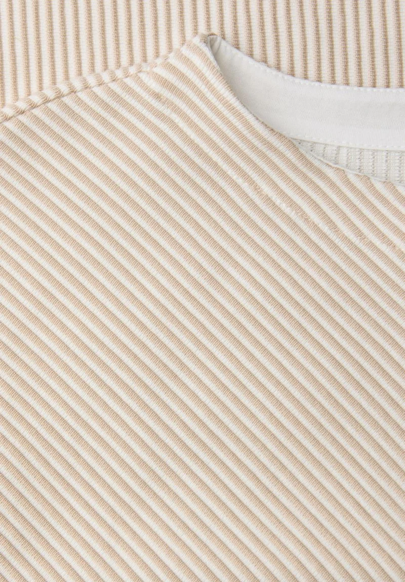 Two-Tone Strukturshirt