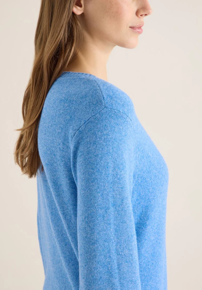 Softer Pullover in Unifarbe