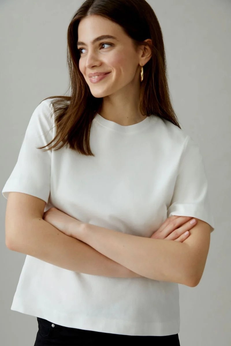 SVEHA T-Shirt reine Baumwolle