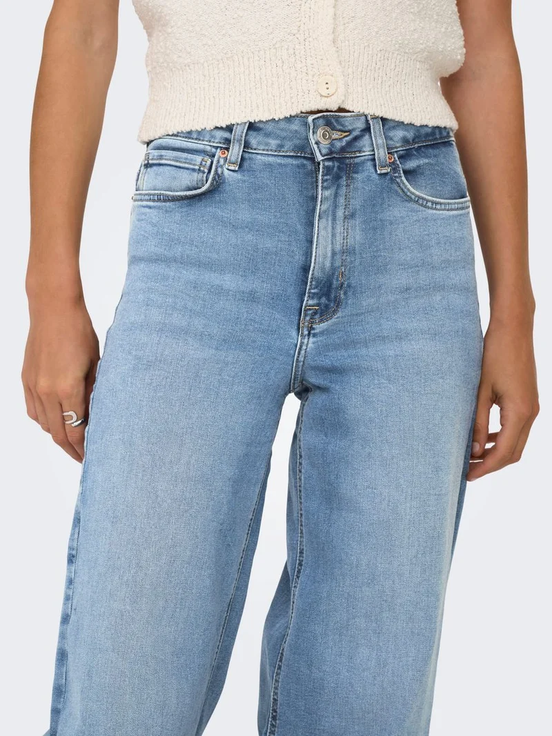 ONLMADISON BLUSH HW WIDE DNM CRO371 NOOS