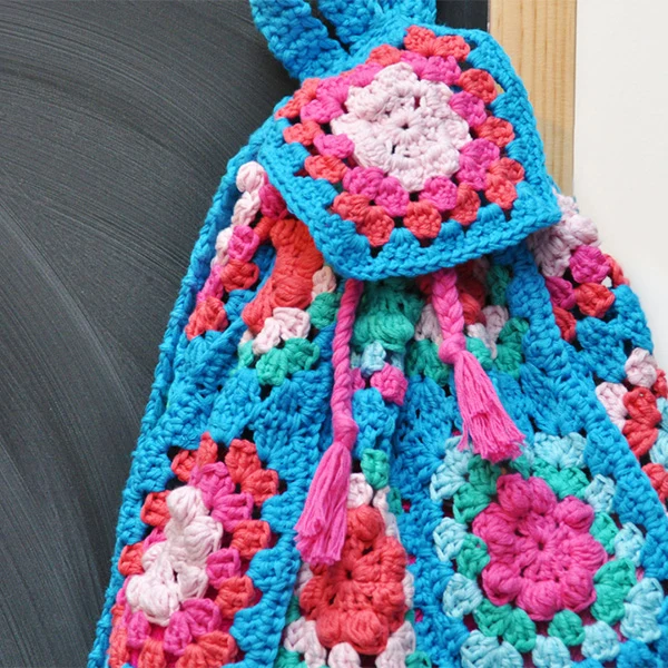 Häkelanleitung für einen Granny-Rucksack