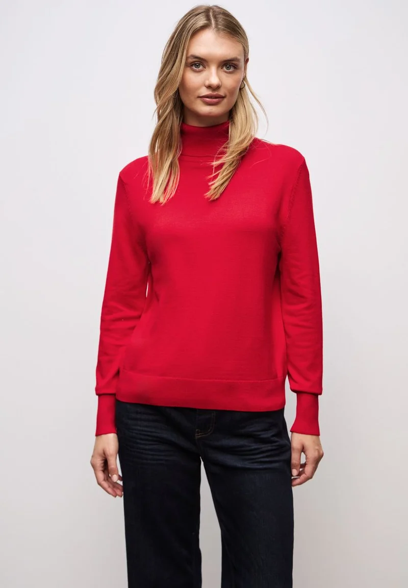 Rollkragen Pullover