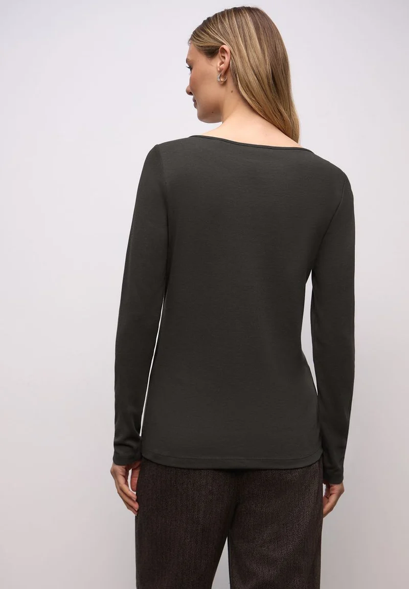 Basic Langarmshirt