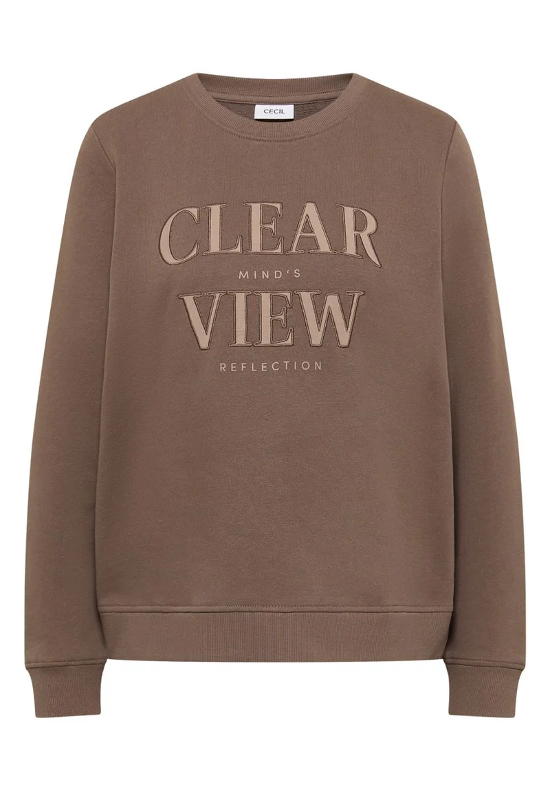 Sweatshirt mit Wording