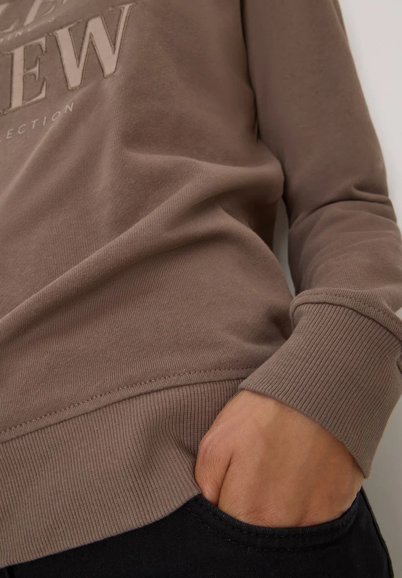 Sweatshirt mit Wording